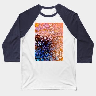 Rainbow flower petal pour Baseball T-Shirt